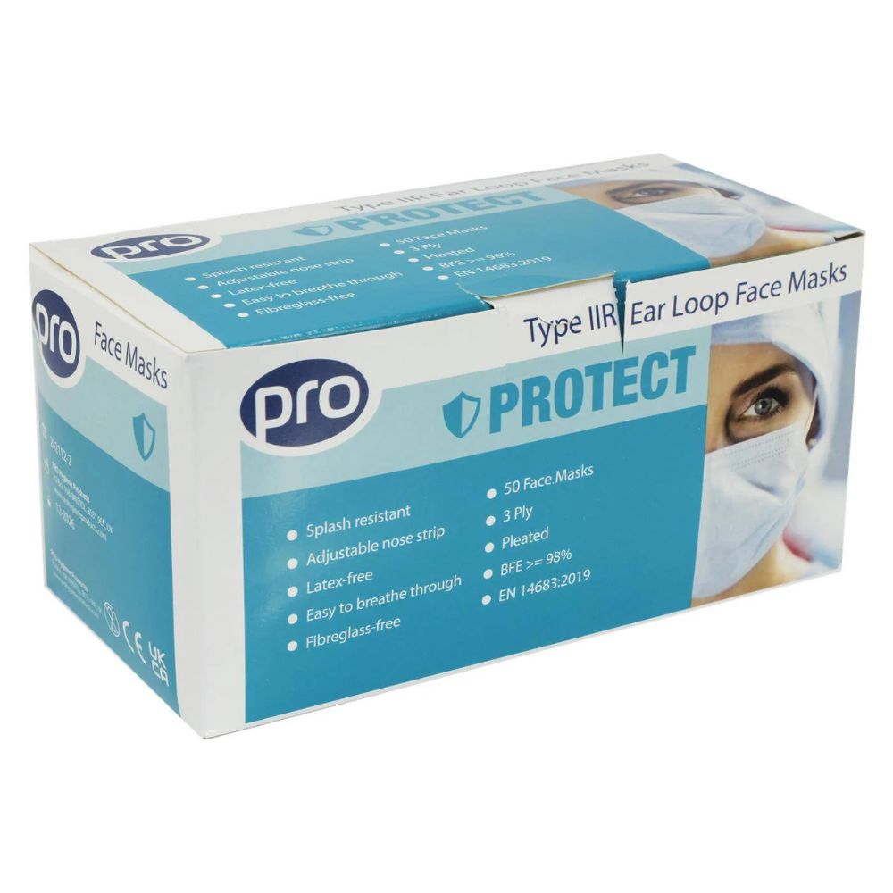 UniProtect FFP3 öndunargrímur með ventilpúðum í 20 stk