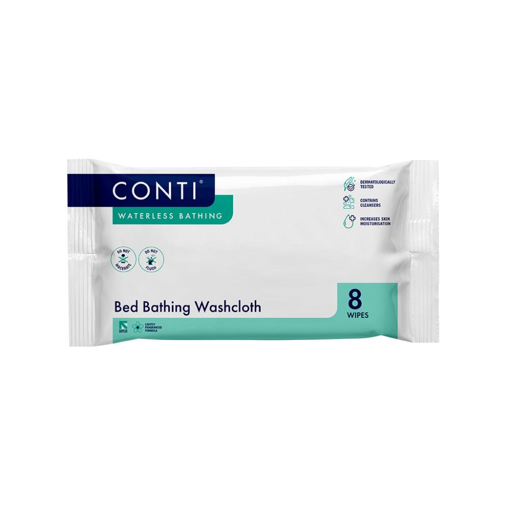 Conti Bed Baðþvottur Ilmlausir 8 klútar