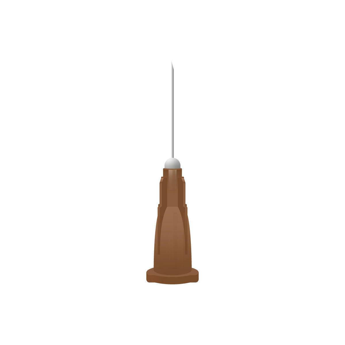 26g brúnar 5/8 tommu BD Microlance nálar (16mm x 0,45mm)