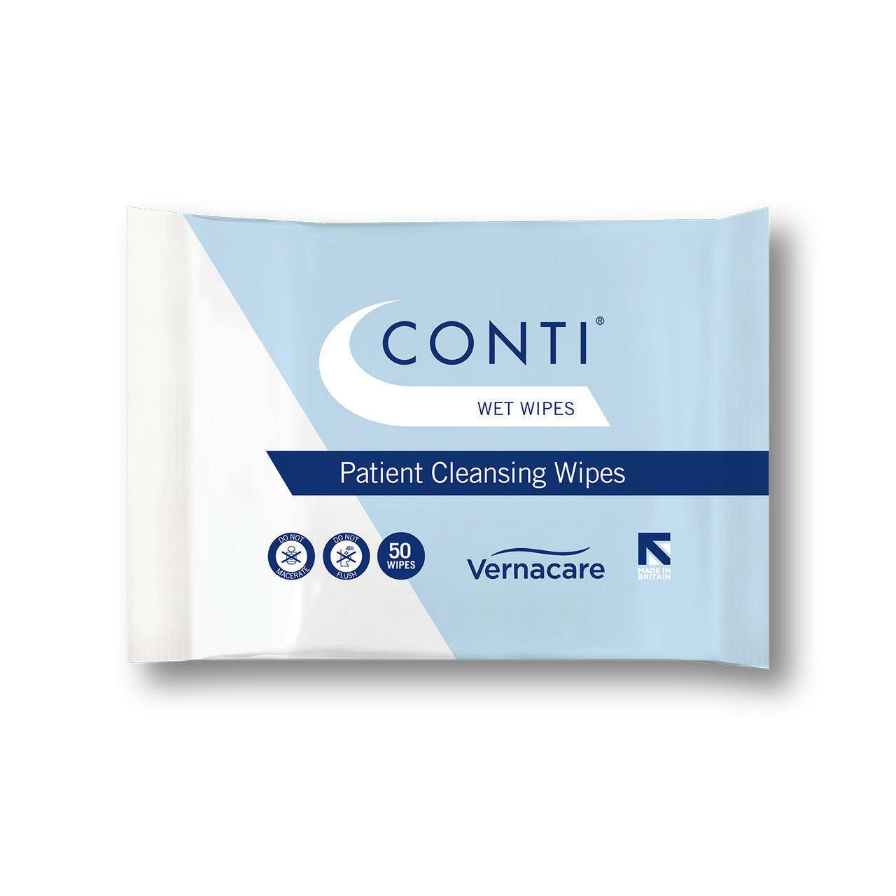 Conti Þrifþurrkur fyrir sjúklinga x 50