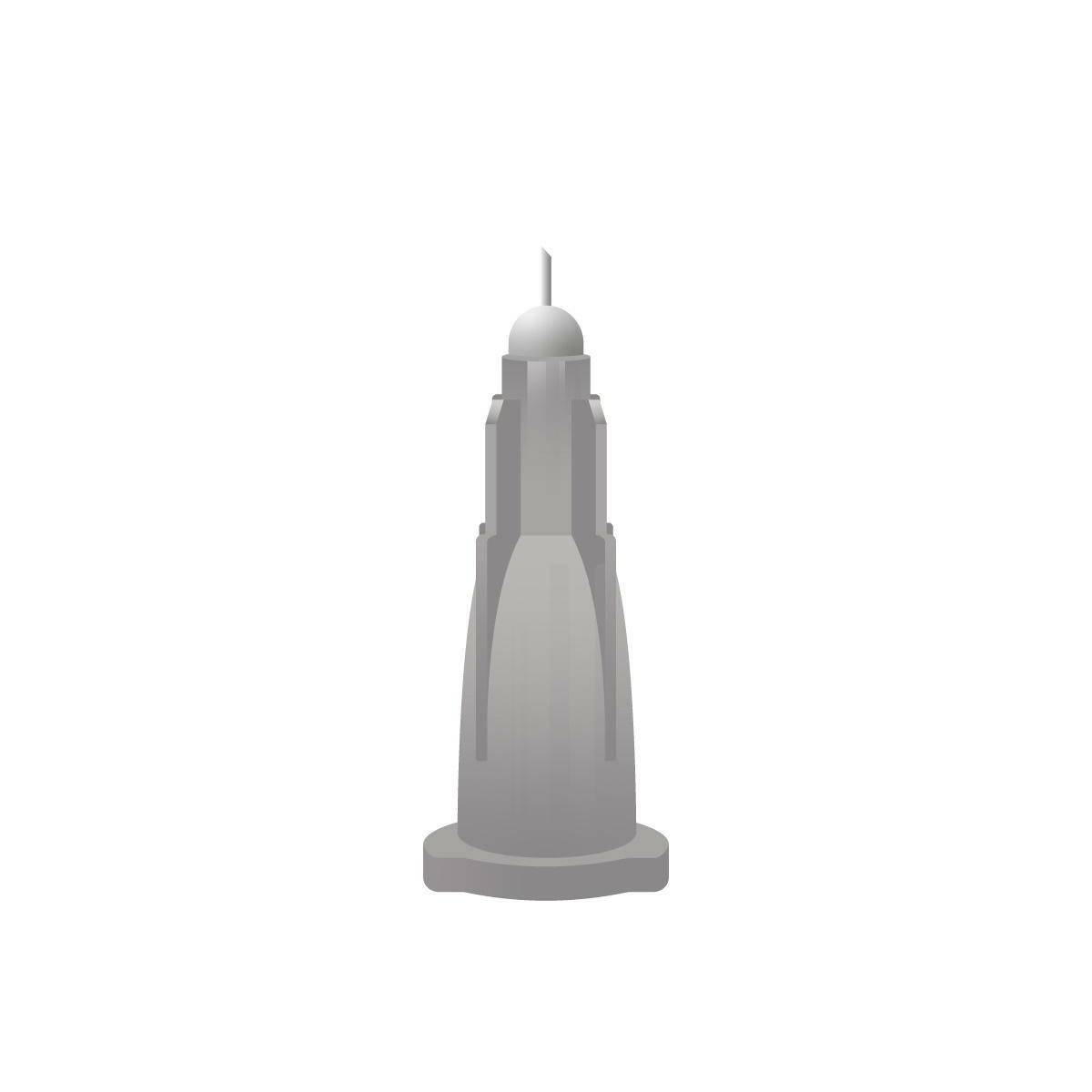 27g grá 2,5 mm Meso-relle örnál fyrir örmeðferð