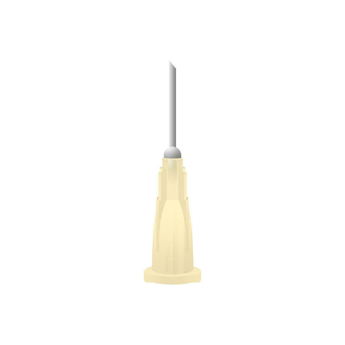 18g 3/4 tommu Agriject einnota nálar Poly Hub