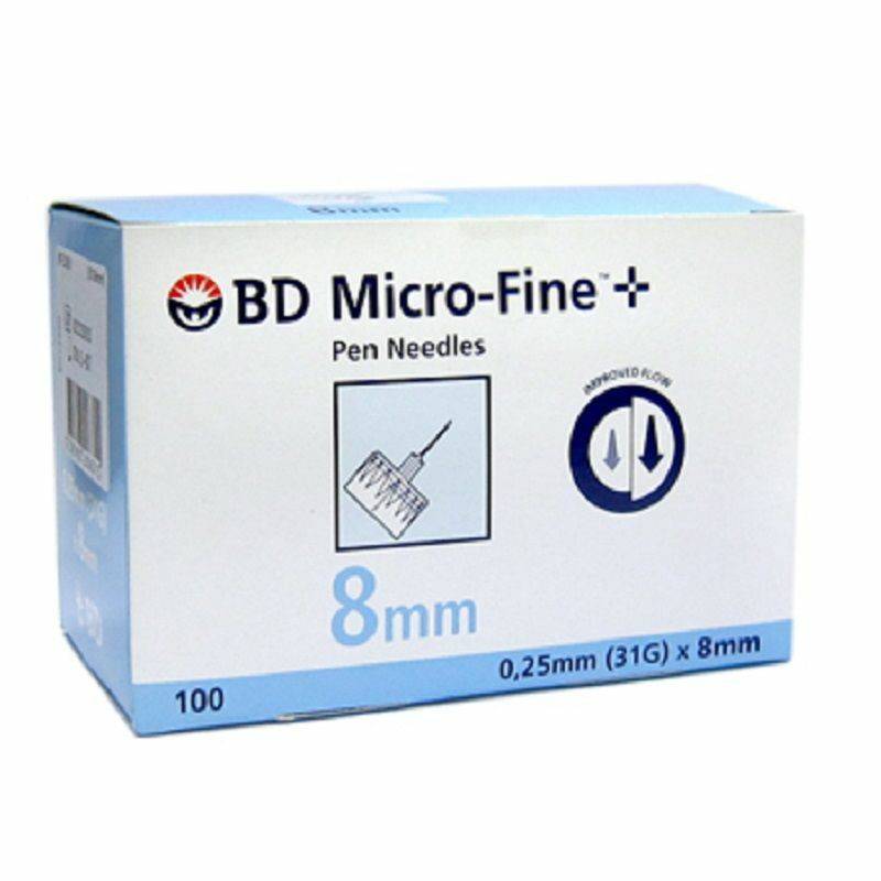 31g 8mm BD Micro-Fine pennanálar