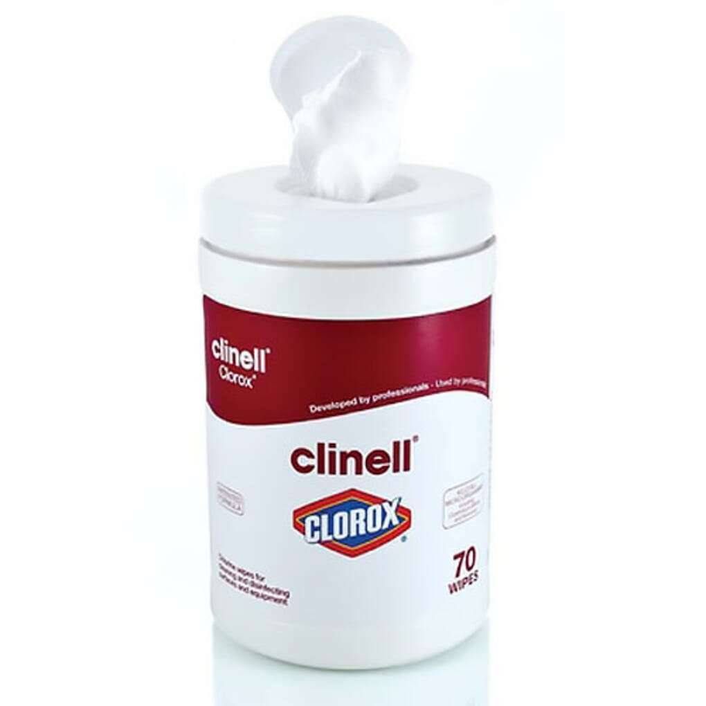 Clinell Clorox Þurrkunarker af 70
