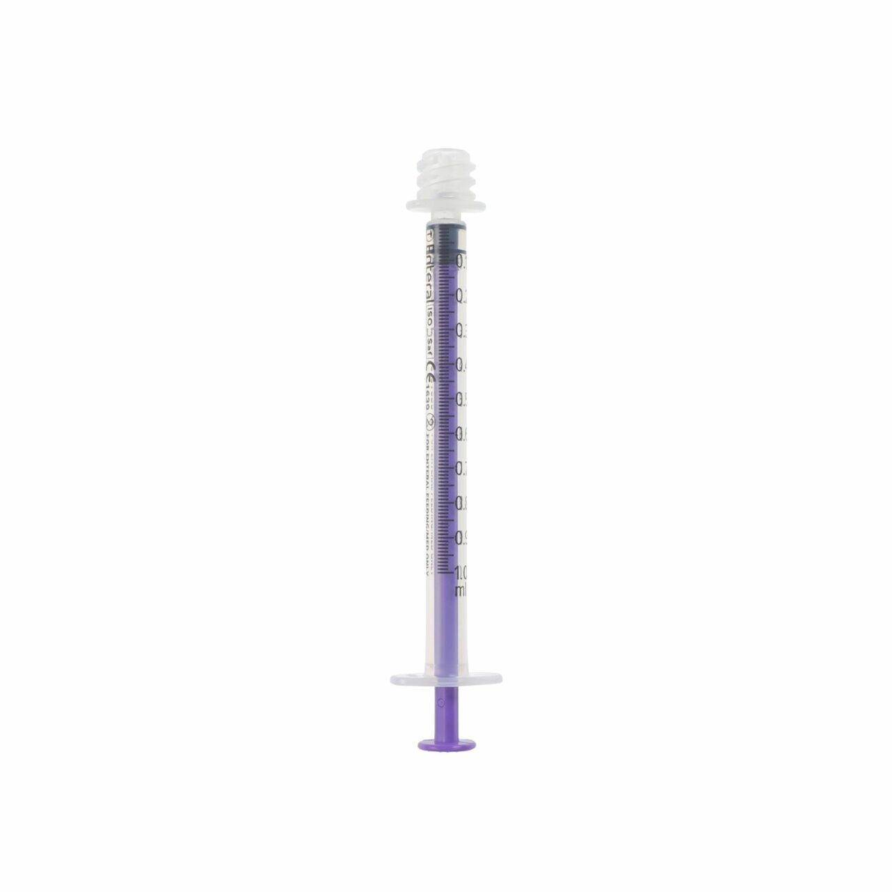1ml ENFIT lágskammta enteral sprautur ISOSAF einnota