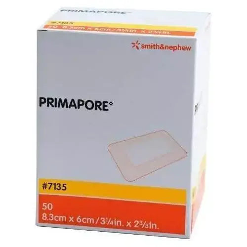 8,3cm x 6cm Primapore Adhesive Post Op Dressings