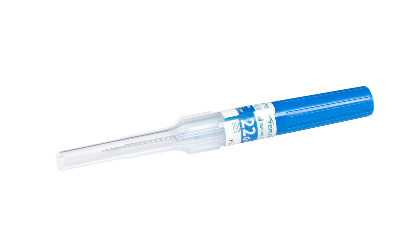 22g 1 tommu Terumo Surflash IV katheter 35ml/mín
