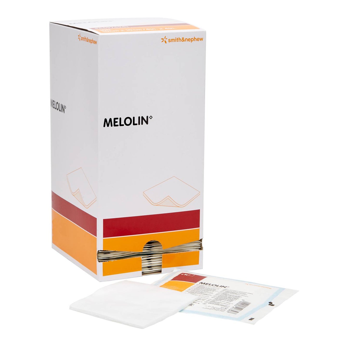 10cm x 10cm Melolin Low Adherent Absorbent Dauðhreinsuð umbúðir
