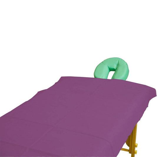 70 x 200 cm Plum Disposable Sheets for Exam Tables Pack of 25