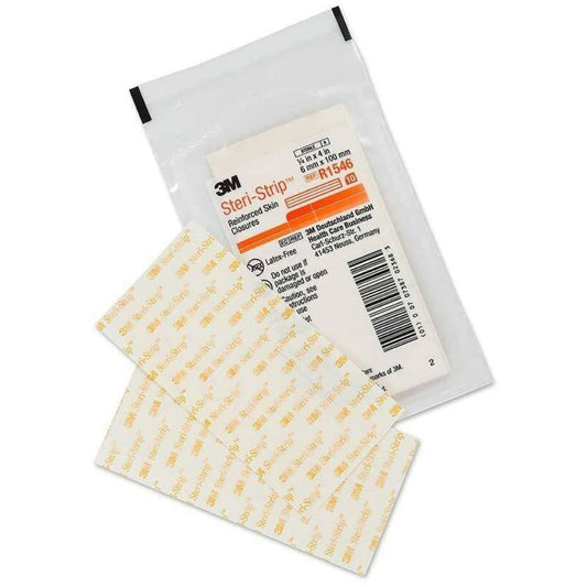 3M Steri-Strip 6 mm x 100 mm styrktar húðlokanir (pakkning 10)