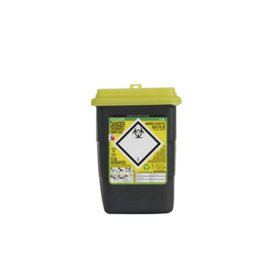 0.8 lítra Sharpsafe guli skarpskúta