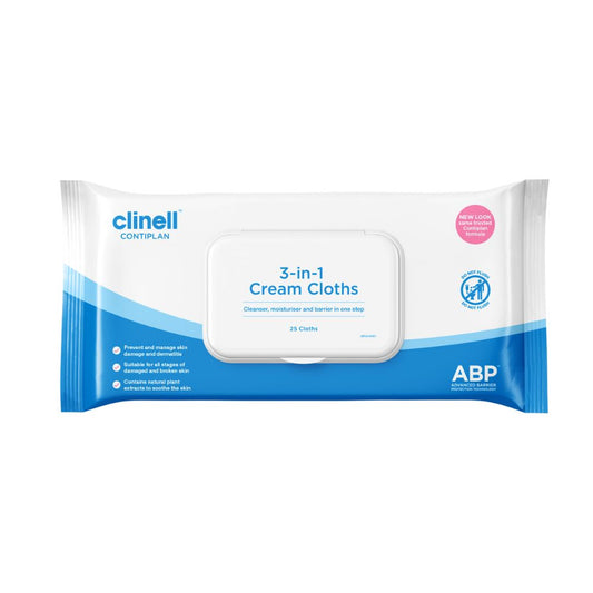 Clinell Contiplan Wipes Pakki með 25