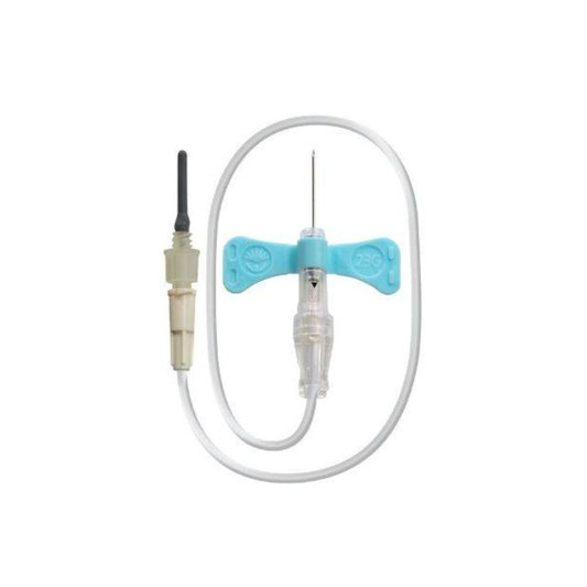 23g x 3/4 tommu BD Vacutainer þrýstihnappasett 7 tommu slöngur