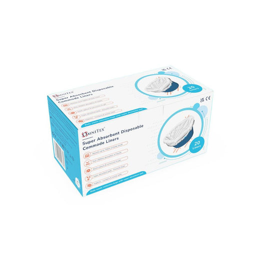 Omnitex 2500ml einnota vottur/rúmpönnukassar með 20