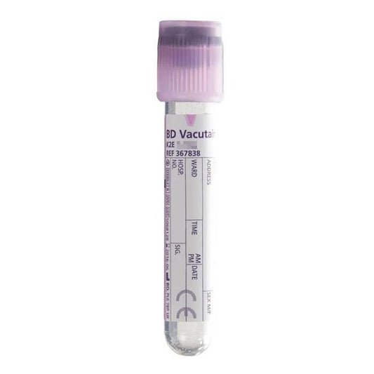 BD Vacutainer 3ml EDTA Purple Blood Söfnunarrör