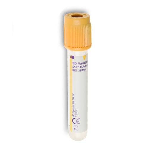 BD Vacutainer SST II Advance Gold 3,5ml slöngur