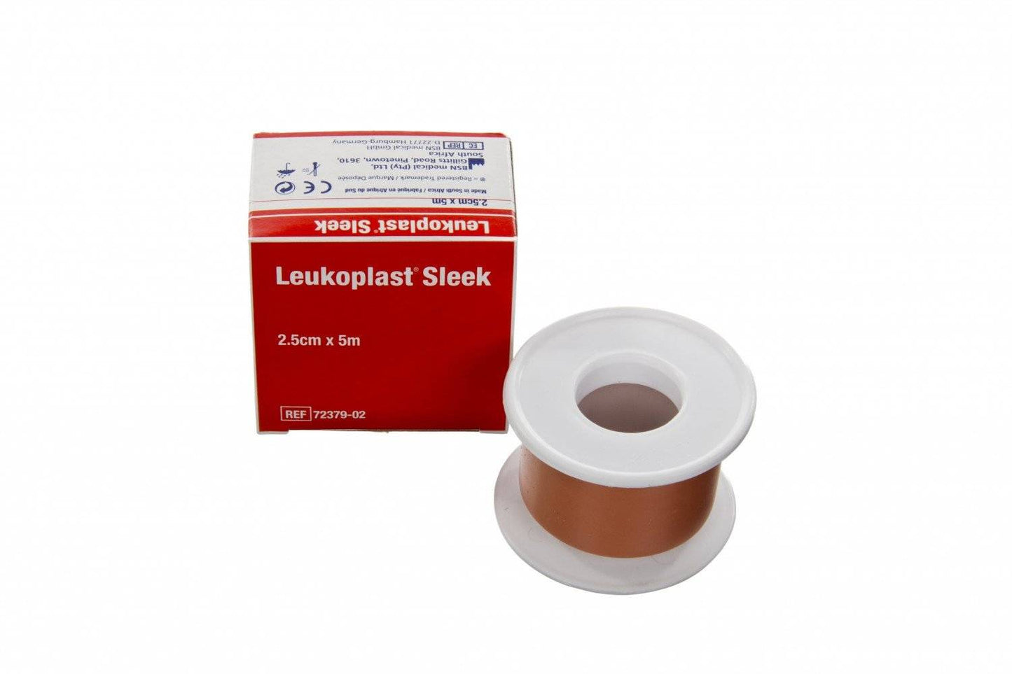 2,5 cm x 5 m Leukoplast Slétt bandband