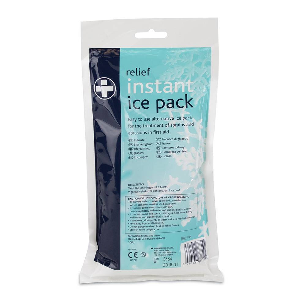 Relief Instant Ice Pack 100g - UKMEDI