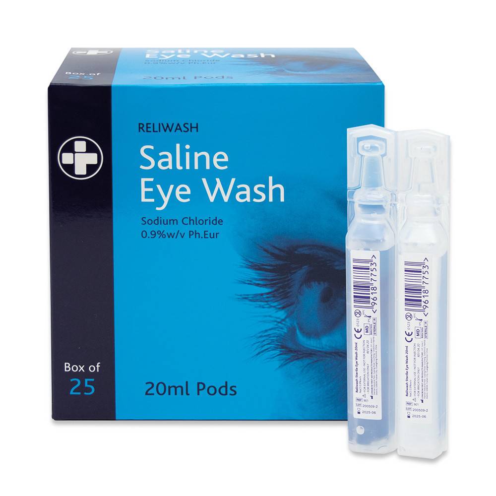 Reliwash Saline augnskól 20ml