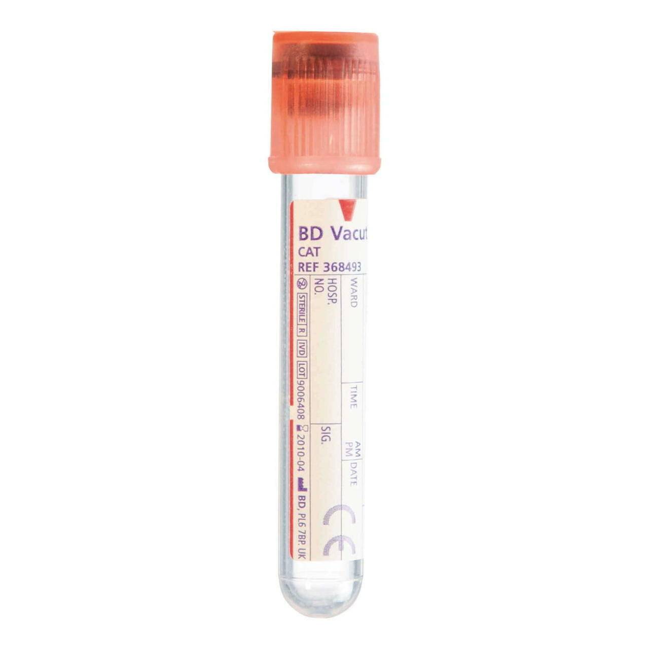 BD Vacutainer Tube Serum 6ml rauð blóðsöfnunarrör