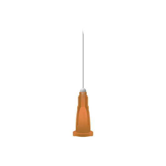 25g Orange 1 inch Unisharp Needles - UKMEDI