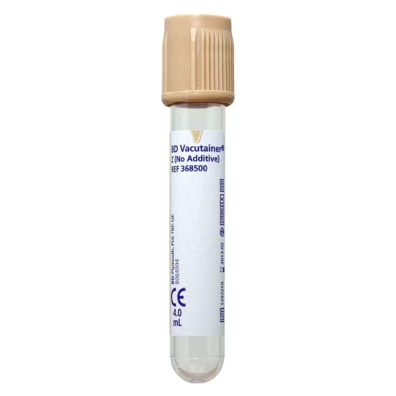 BD Vacutainer 4ml túpa fyrir þvaggreiningu Beige Top