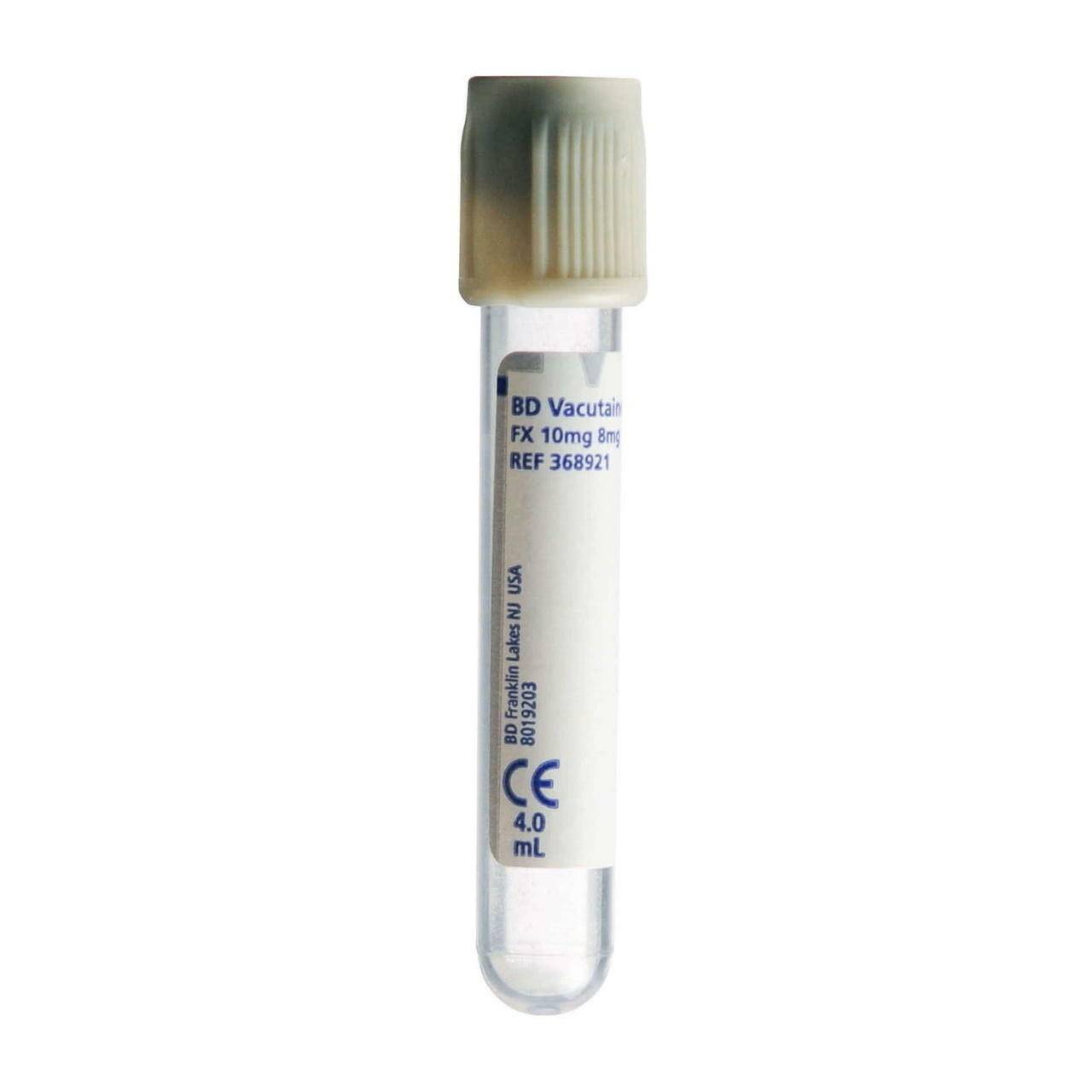 BD Vacutainer Tube flúoríð / oxalat 4ml grá blóðsöfnunarrör