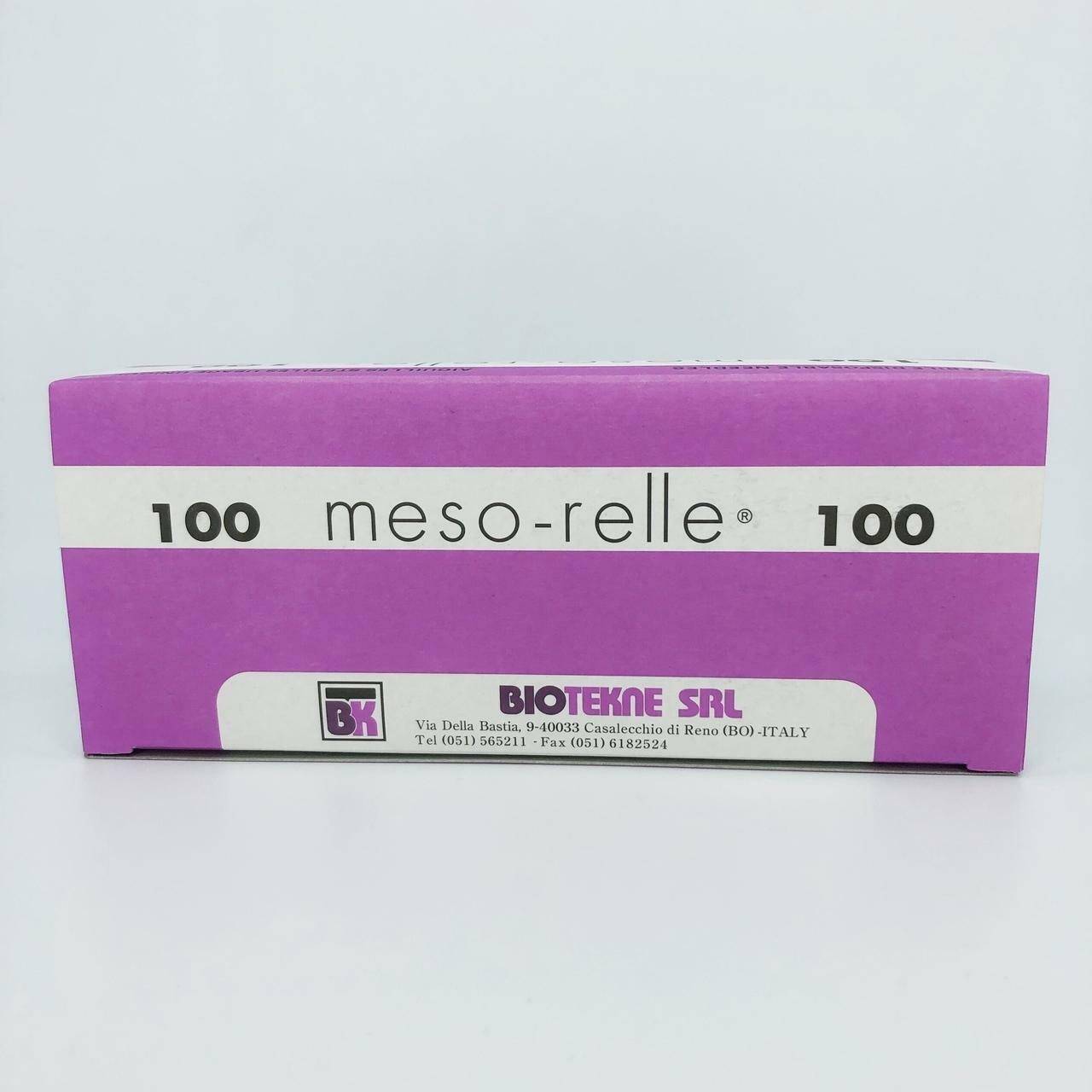 Meso-relle 31g Light Blue 25mm Meso-relle Mesotherapy Needle UKMEDI UK Medical Supplies