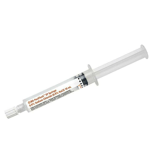 10ml PosiFlush SP saltvatn (sæfð vökvaleið)