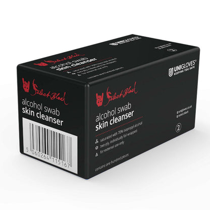 Unigloves Select Black Alcohol Swab Húðhreinsir