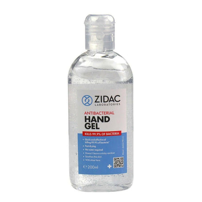 Zidac bakteríudrepandi handhlaup 200 ml