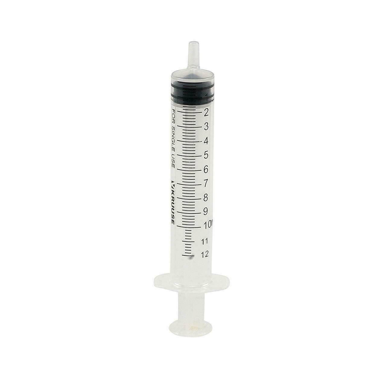 10ml Kruuse Luer Slip dýralækningasprauta