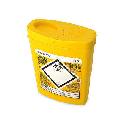 Frontier 0,3 lítra Sharpsafe Yellow Sharps Bin