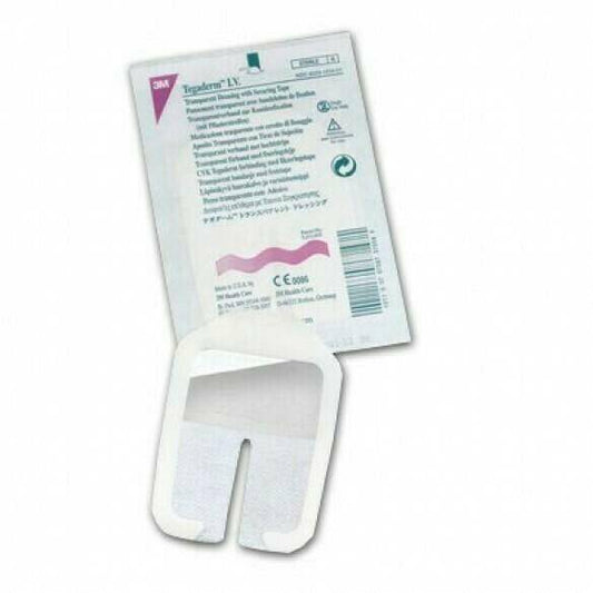 3m TegaDerm 7cm x 8,5cm Dauðhreinsuð filmu IV dressing