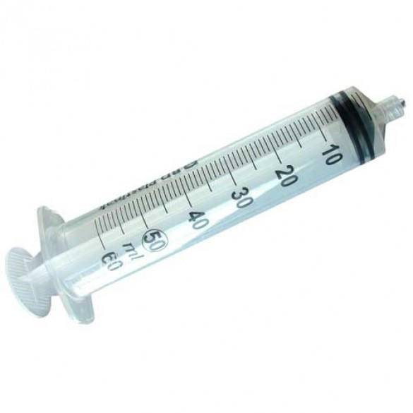 50ml BD Plastipak Luer Lock sprautur