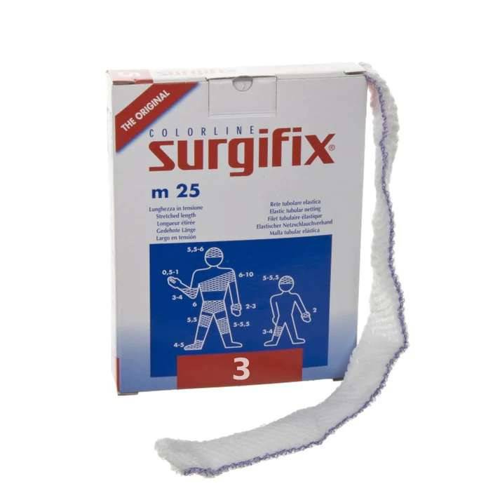 25m Stærð 3 Surgifix Elastic Tubular Netting The Original Colorline