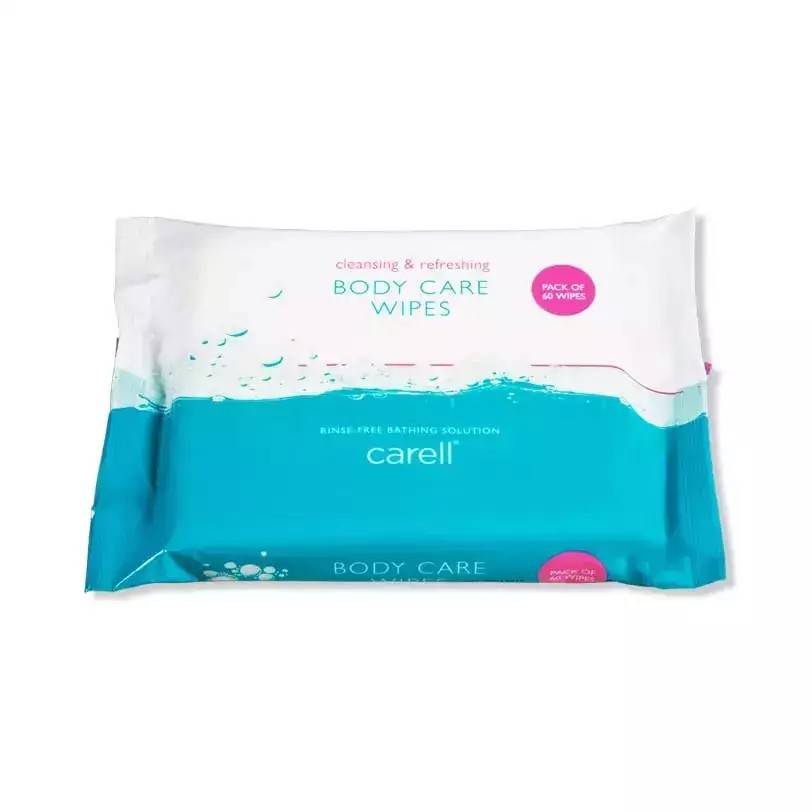 Carell Body Care Wipes Pakki með 60 stk