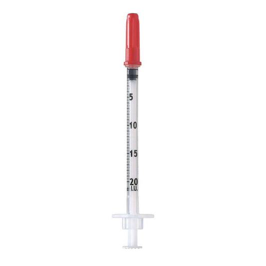 0,5ml 29g x 0,5 tommu U40 sprauta með fastri nál