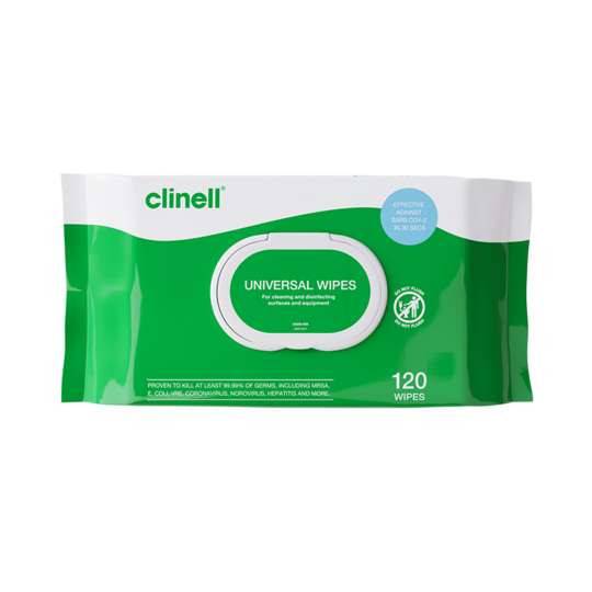 Clinell Universal Wipes Pakki með 120