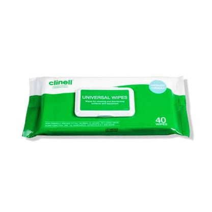 Clinell Universal Wipes Pakki með 40