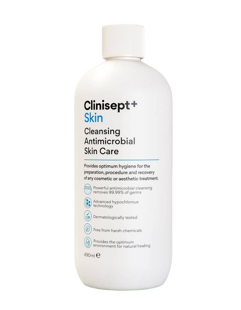 Clinisept+ Plus Skin Cleansing Antimicrobial Skin Care 490ml CP-A-500/6/UK UKMEDI.CO.UK