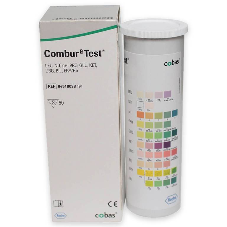 Combur 9 Test Pack of 50 - UKMEDI