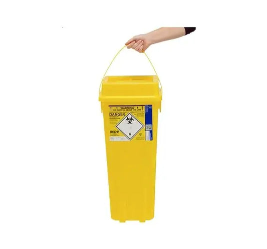 40 Litre Sharpsguard Eco Yellow Theatre+ Sharps Bin