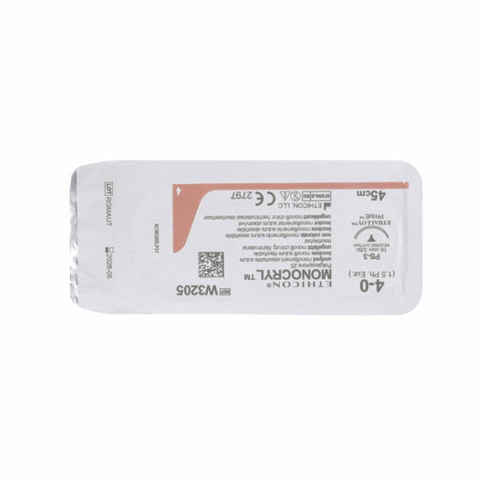 Monocryl Suture 16mm 45cm 4-0 1,5 Ólitað
