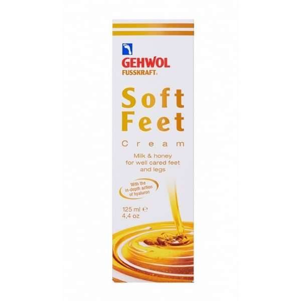 125ml Gehwol Soft Feet Cream Fusskraft mjólk og hunang