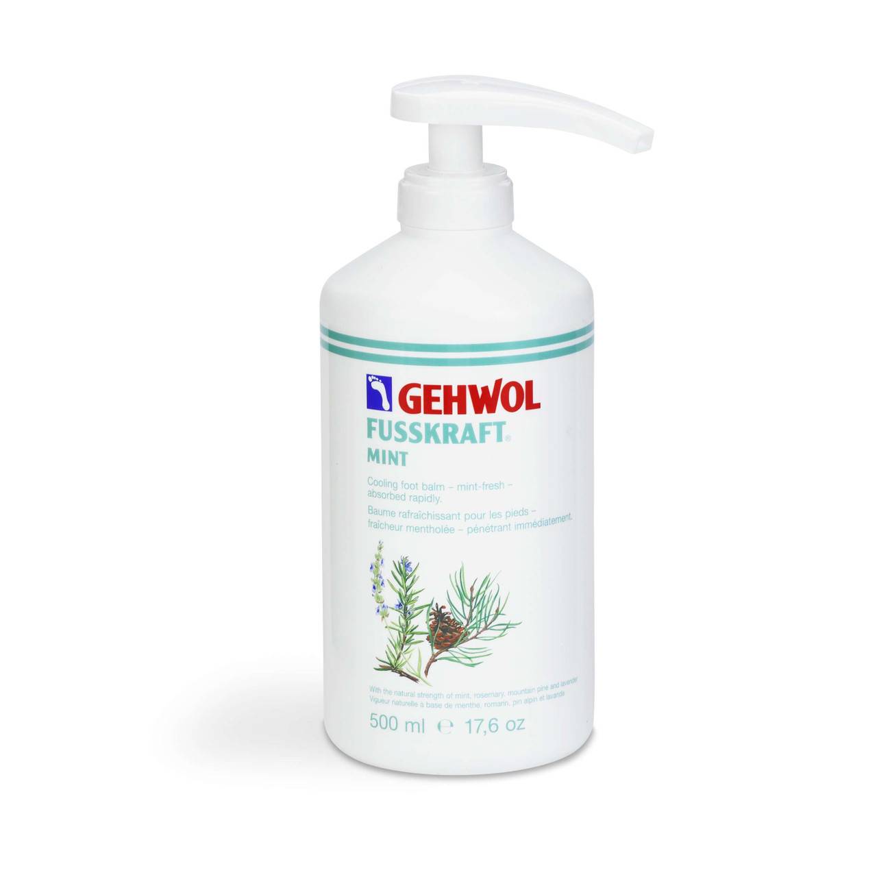 Gehwol Fusskraft Mint 500ml - UKMEDI