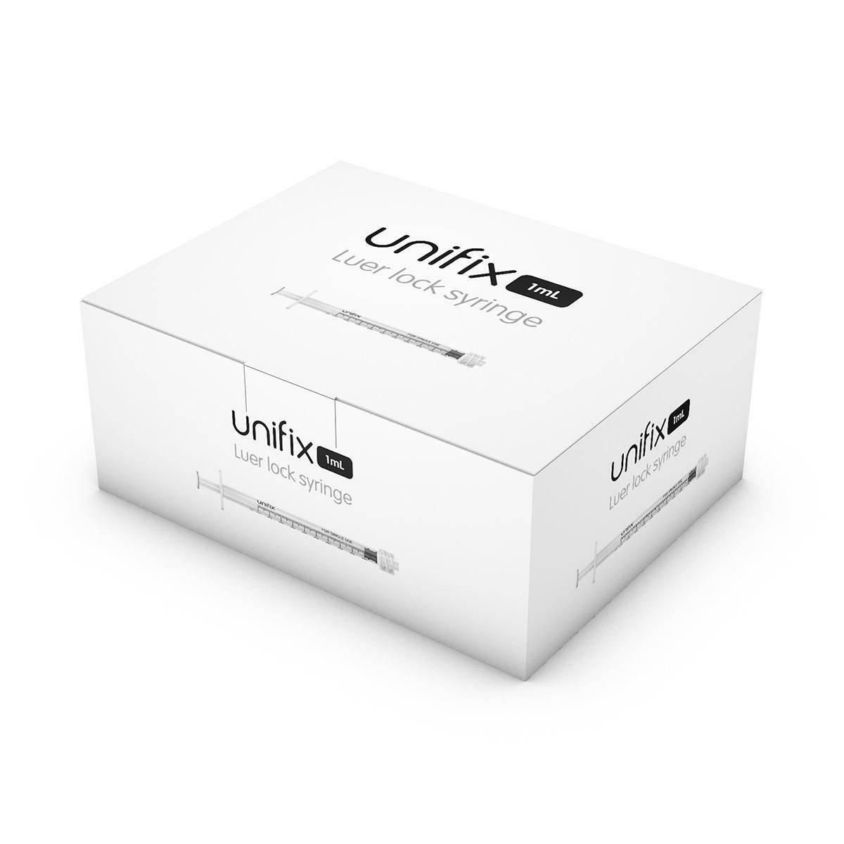 1ml Unifix Luer Lock sprauta