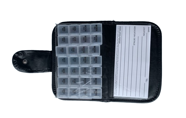 7 Day Pill Organiser Wallet Medisure - UKMEDI - UK MEDICAL SUPPLIES