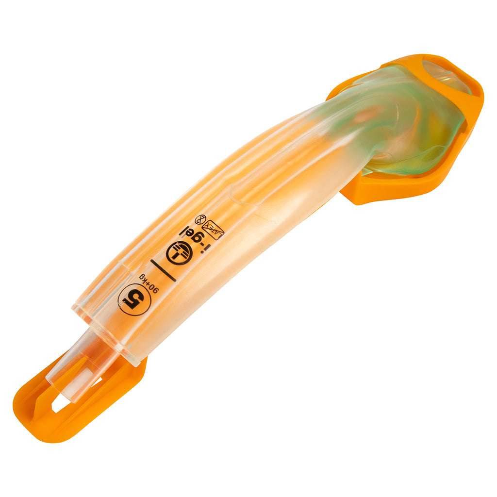 Stærð 5 I-Gel Airway Supraglottic Large Adult 90kg+ Appelsínugult