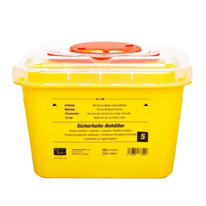 5 lítra Teqler gulu stungubox